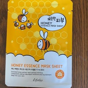 Esfolio Pure Essence Honey Korean Face Mask - 3PK